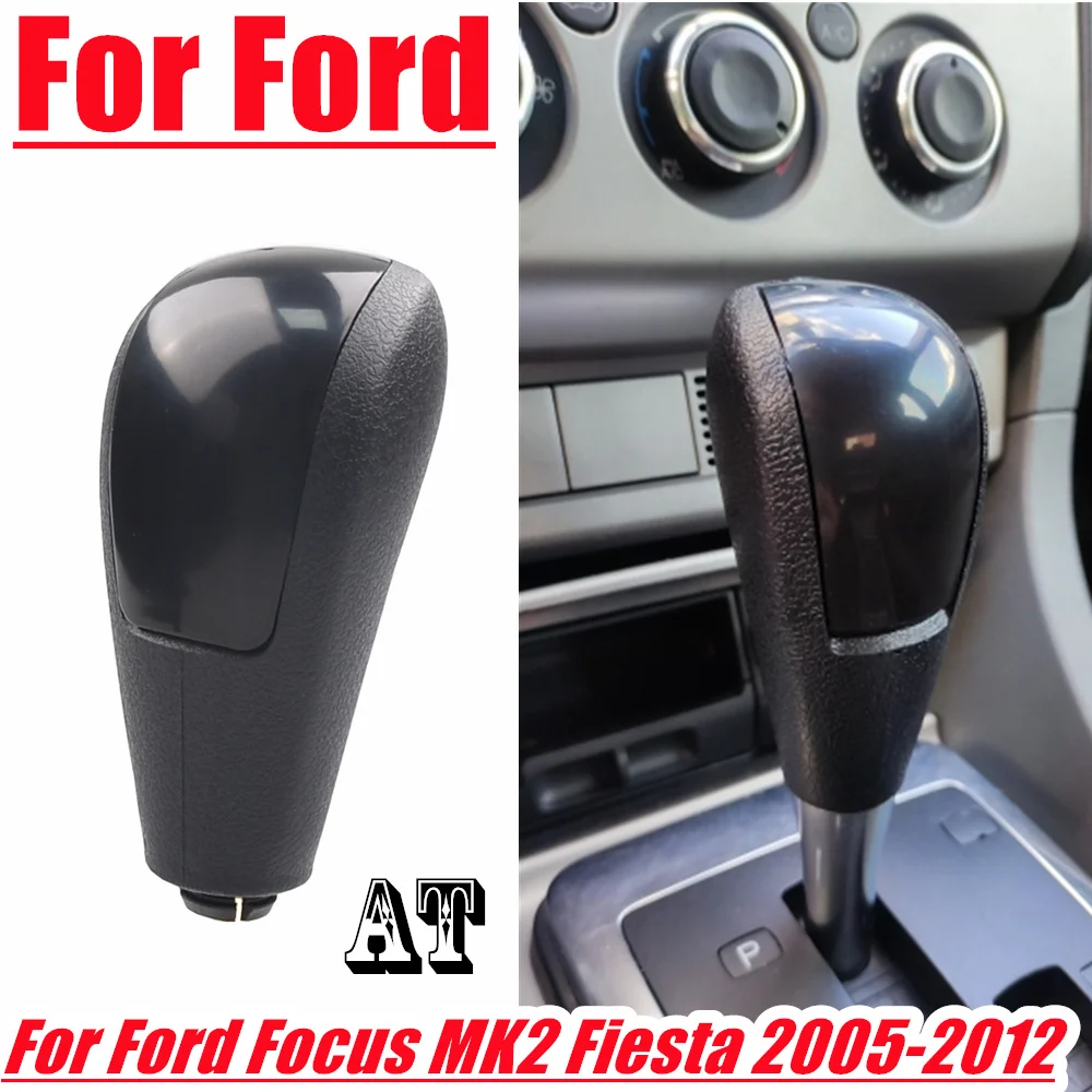 Shifter Knob Lever Stick Handball Handle Pen For Ford Focus MK2 Fiesta 2005-2000 2011 2012 Automatic AT Car Gear Shift Knob