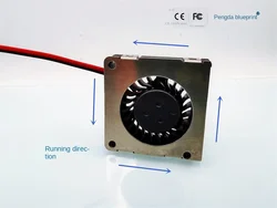 Pengda Blueprint 3007 Micro Turbine Blower 5v12v 3cm Mute Cooling Fan 30*30 * 7mm