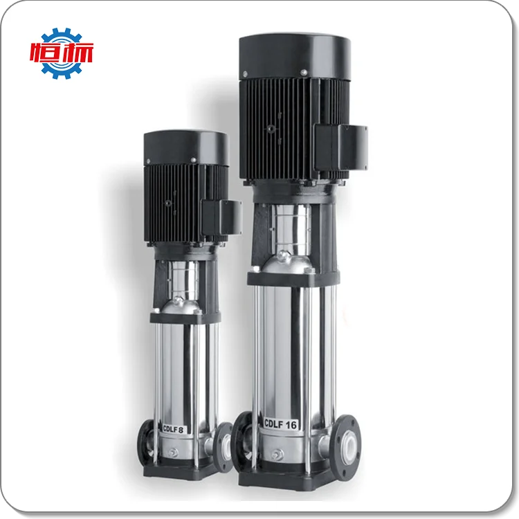CDL CDLF QDL GDL سلسلة عمودية متعددة المراحل المرحلة ارتفاع ضغط مضخة الطرد المركزي مضخة الطرد المركزي للمياه #4