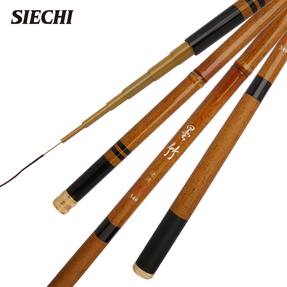 

SIECHI Ultra-Light Super-Hard Carbon Fiing Rod 3.6M 4.5M 5.4M 6.3M 7.2M Fiing Rod for Carp Fiing Handheld 28 Tuning Travel Gear