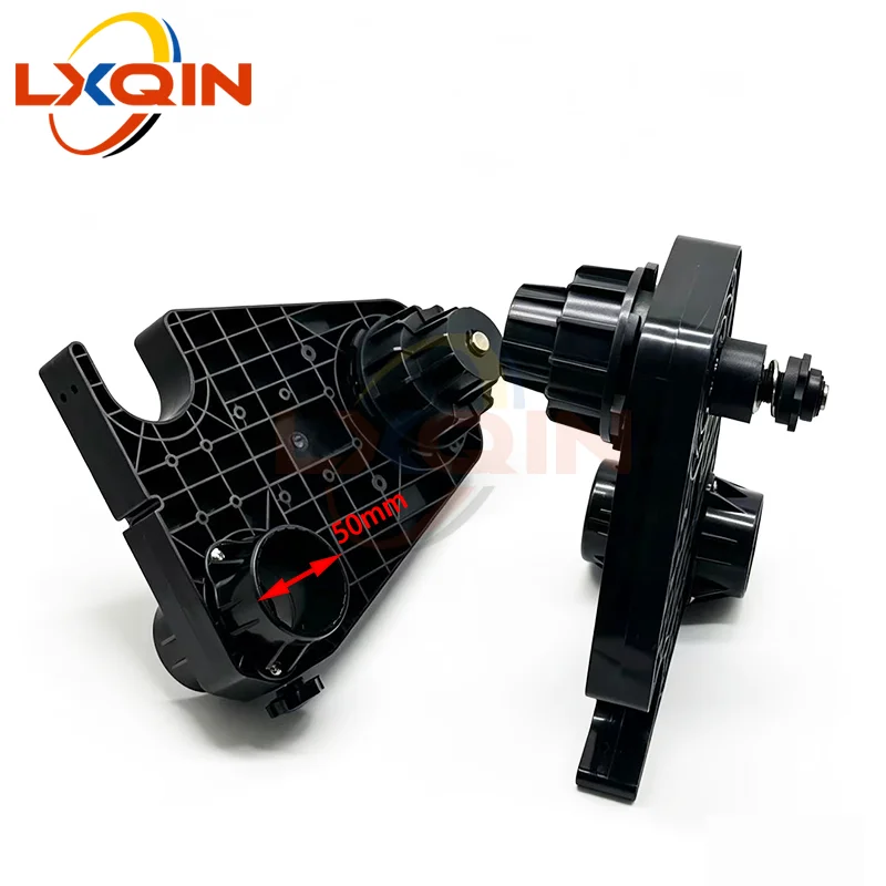 LXQIN One Set Paper Roller Kit for Large Format Printer Roller Take Up System Without Motor