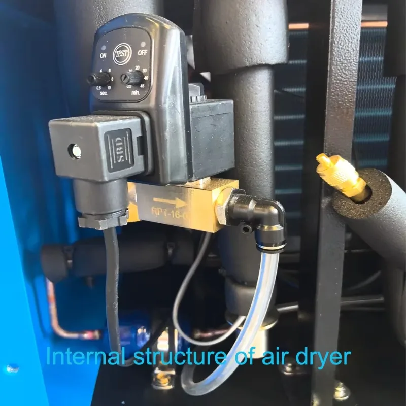 Customized CE 7.5kw 10HP 4 In 1 Screw Air Compressor 8kg 8bar