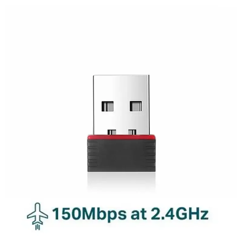 150Mbps Mini USB Wireless Wifi Adapter Wi fi Network LAN Card 802.11b/g/n RTL8188 Adaptor Network Card for PC Desktop Computer