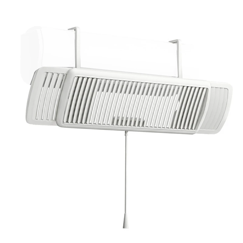 Wall-Mounted Air Conditioning Wind Baffle Air Outlet Windshield Deflector Scalable Air Conditioner Windshield Household