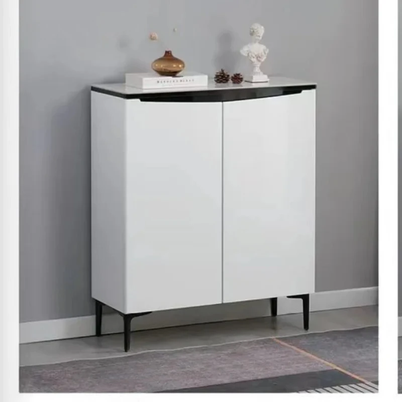 #Modern Style Solid Wood Living Room Shoe Cabinet With Large Capacity Durable Eco-Friendly Design Multi-Purpose Household Storag