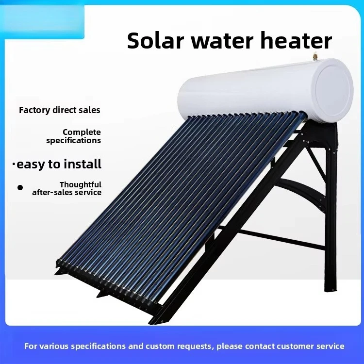 Foreign Trade Stainless Steel 100L Photo-thermal Dual-Use Solar Water Heater  Model ZY-4A