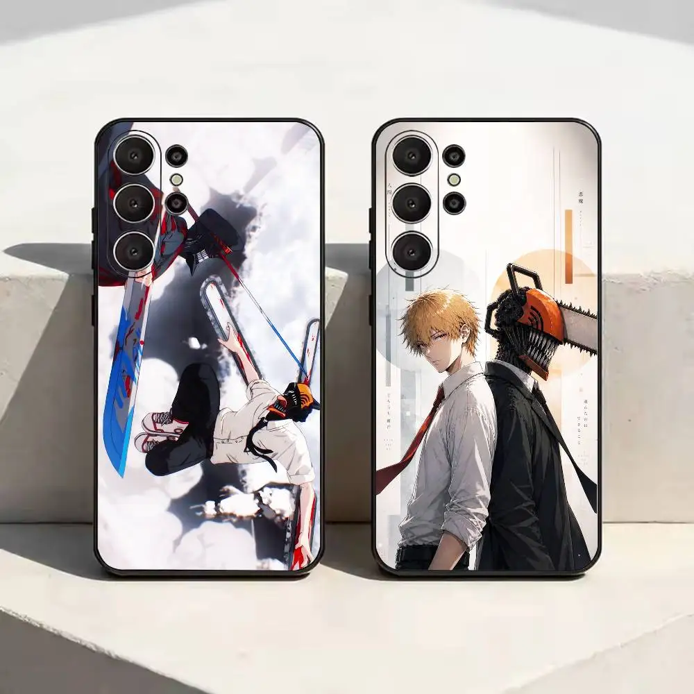 CSM Chainsaw Saw Boy D-Denji   Phone Case For Samsung S20,21,22,23,24,25,26,10,9,8,7,Ultra,Plus,Fe, Lite Cover