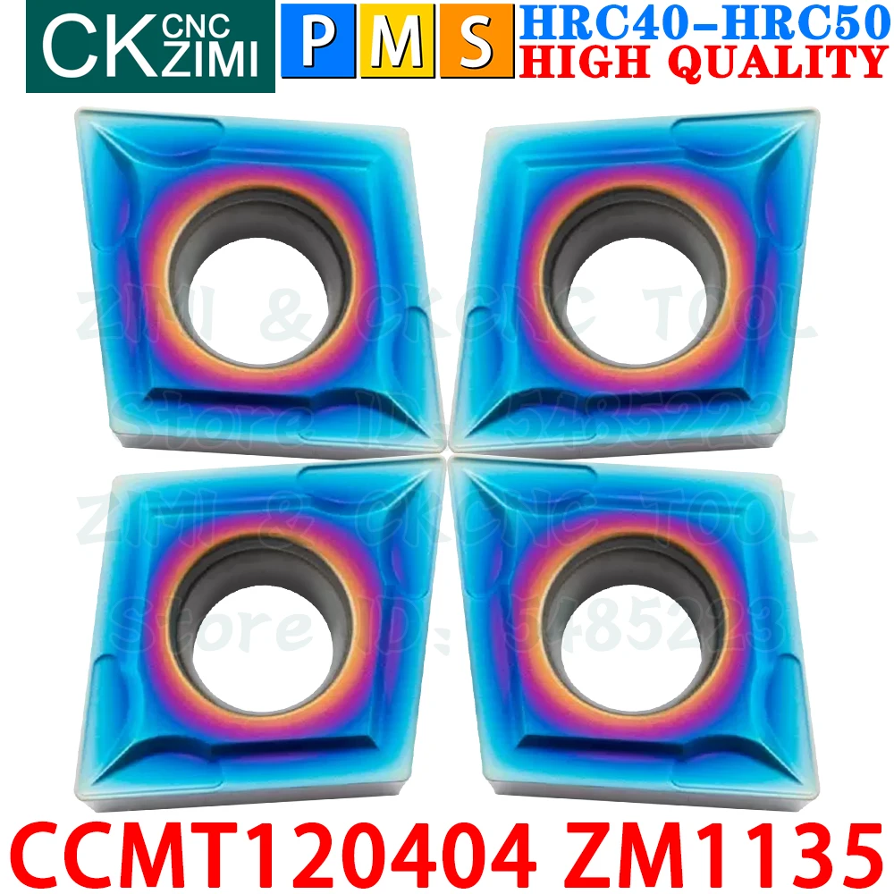 CCMT120404 ZM1135 CCMT120408 ZM1135 CCMT431 CCMT432 كربيد الخارجية تحول إدراج أدوات CCMT 1204 CCMT1204 CNC مخرطة معدنية أدوات تقطيع
