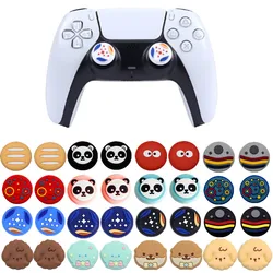 Cartoon Starry Thumb Grip Cap For Playstation 5 PS5 Slim PS4 XBOX Series X/S ONES 360 E Gamepad Controller thumbstick caps cover