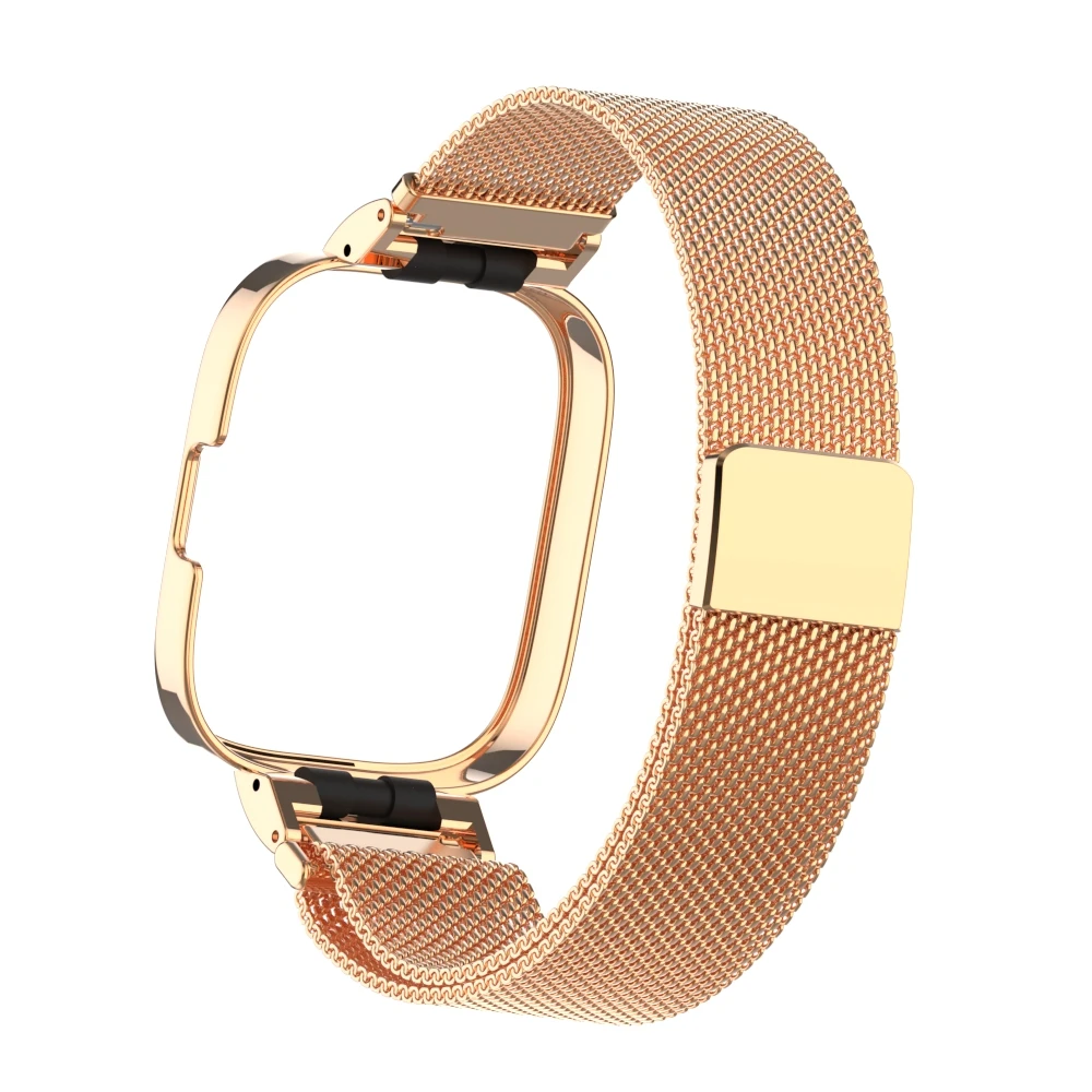 Magnetic Strap Metal Protective Case For Redmi Watch 3/3 Active Smartwatch Bracelet For Redmi Watch 2 Lite Wristband Cover Shell