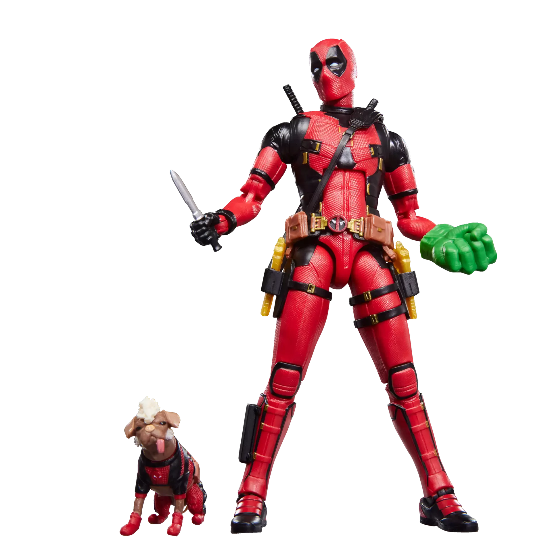 

Marvel Legends Deadpool Movie 3 Deluxe Deadpool & Dogpool 6" Loose Action Figure