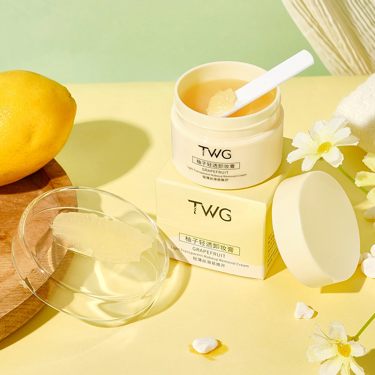 كريم إزالة مكياج الجريب فروت كريم إزالة المكياج للتنظيف العميق، أفضل هدية للفتيات #3