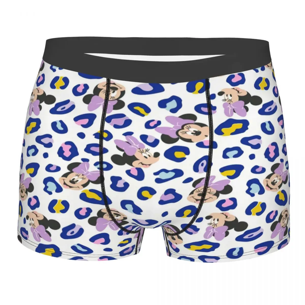 

Custom Mickey Mouse Anime Cartoon Boxer Shorts For Men 3D Print Underwear Panties Briefs Stretch Underpants