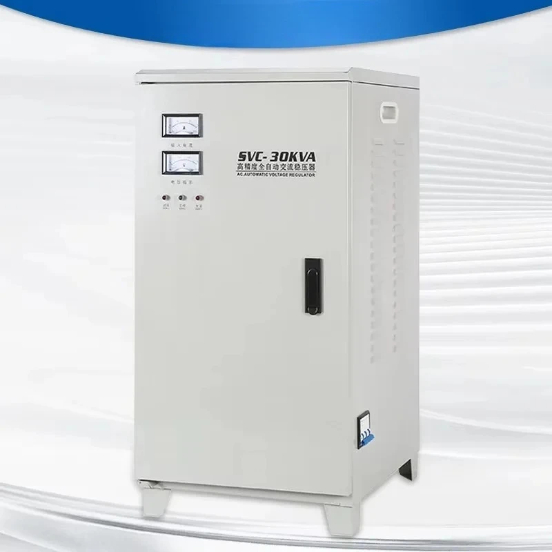 Single Phase Ac Relay Control Voltage Regulator Svc-30Kva 220V Voltage Stabilizer Stabilisateur