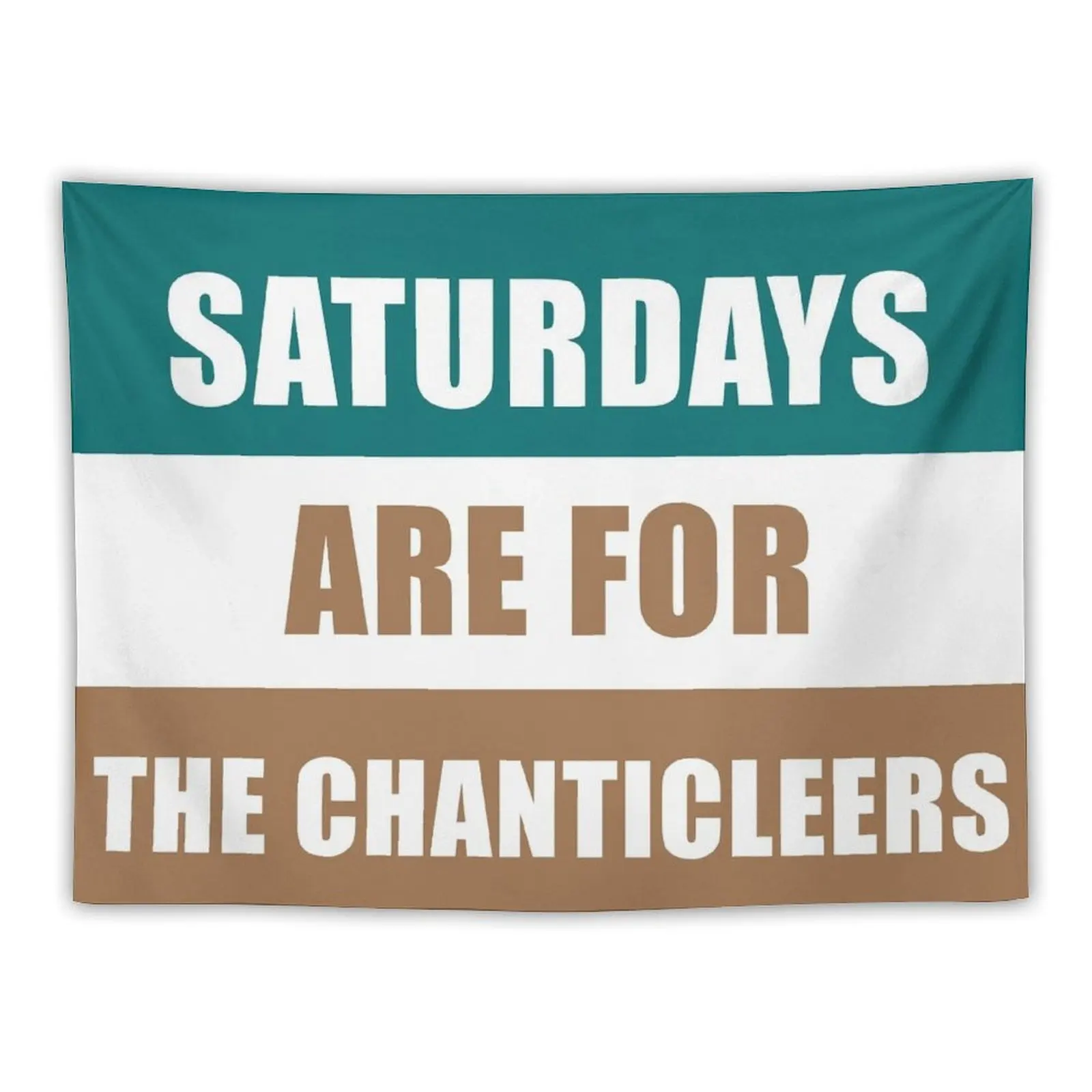 Saturdays are for the chanticleers - Coastal Carolina University Tapestry Bedroom Deco Home Decoration On The Wall Tapestry