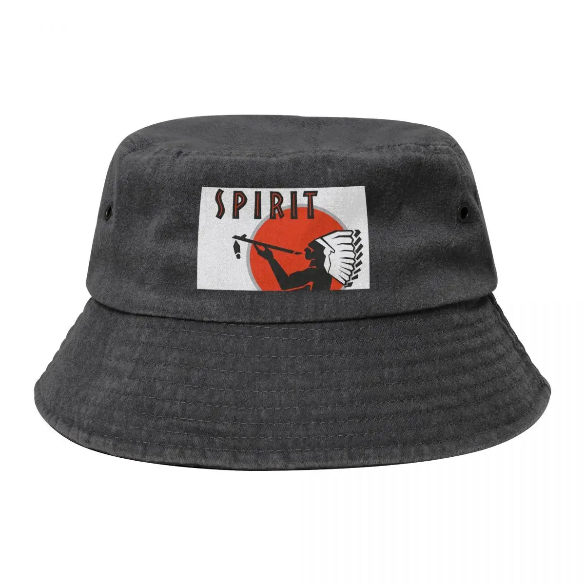 

American Spirits Cigarettes Classic Bucket Hat Beach Bag black Caps Women Men's