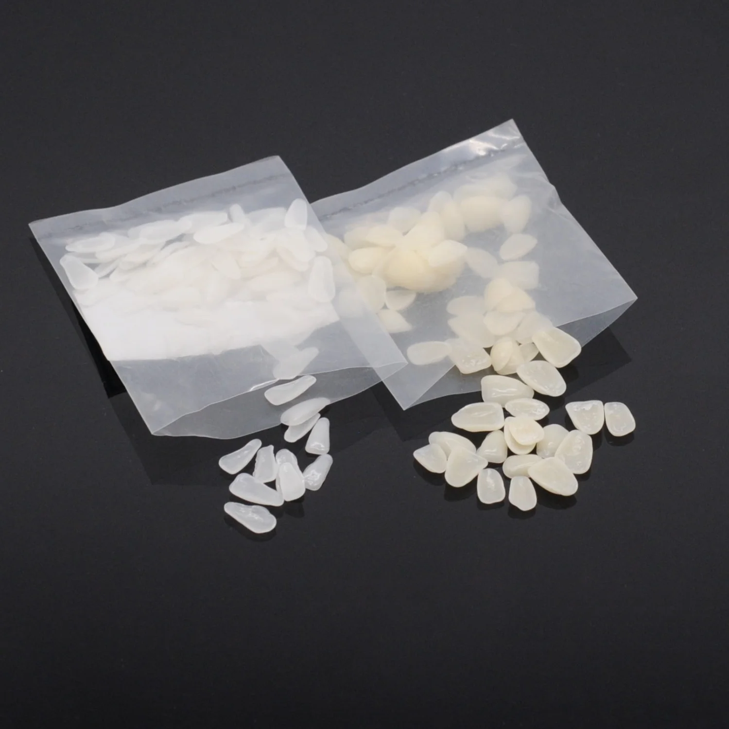 

50Pcs Dental False Teeth Temporary Crown Anterior Resin Veneers Ultra-Thin Whitening Oral Care Composite Dentistry Tools