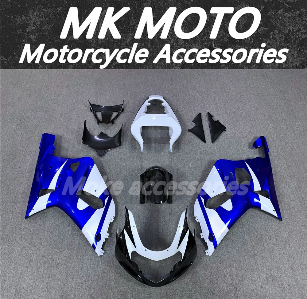 

Moke moto Motorcycle Fairings Kit Fit For gsxr600/750 2001 2002 2003 Bodywork Set High Quality ABS Injection New Black Blue