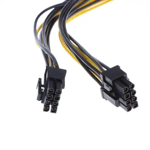 Dual Video Card Power Cable Pcie 8 Pin Splitter Hub for Gaming PC PSU Connection