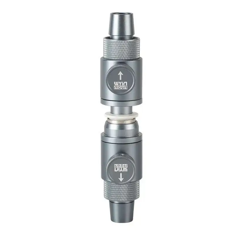 Quick‑Connect Water Ball Valve, Aquarium Filter Bucket Inlet Outlet Flow Regulator Valve for Planted Fish Tank