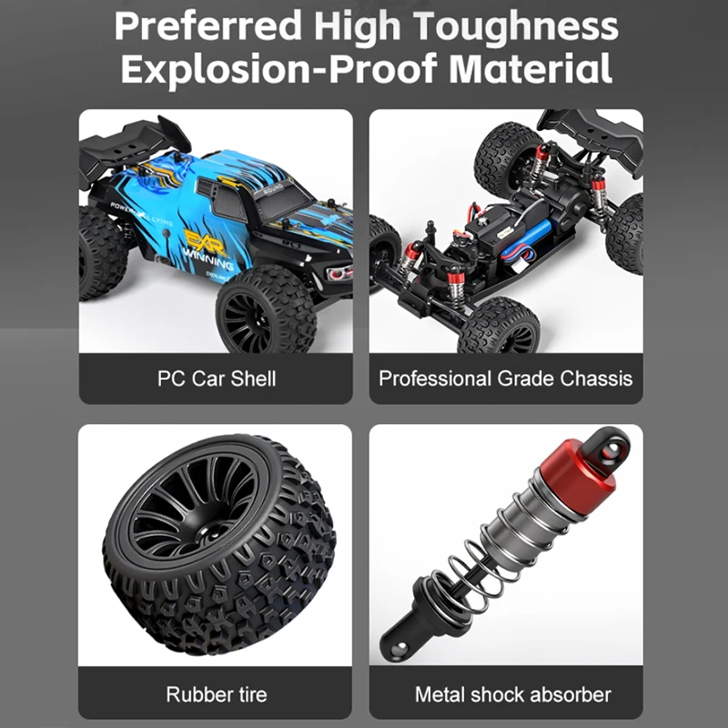 WLtoys 244018 Off-Road Bigfoot RC Racing Car With Full Scale