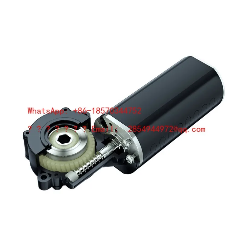 L  Worm Gear Worm Reduction Gearbox Plastic Large Torque Gear Reducer Car Seat Office Lifting Table Electric Motor