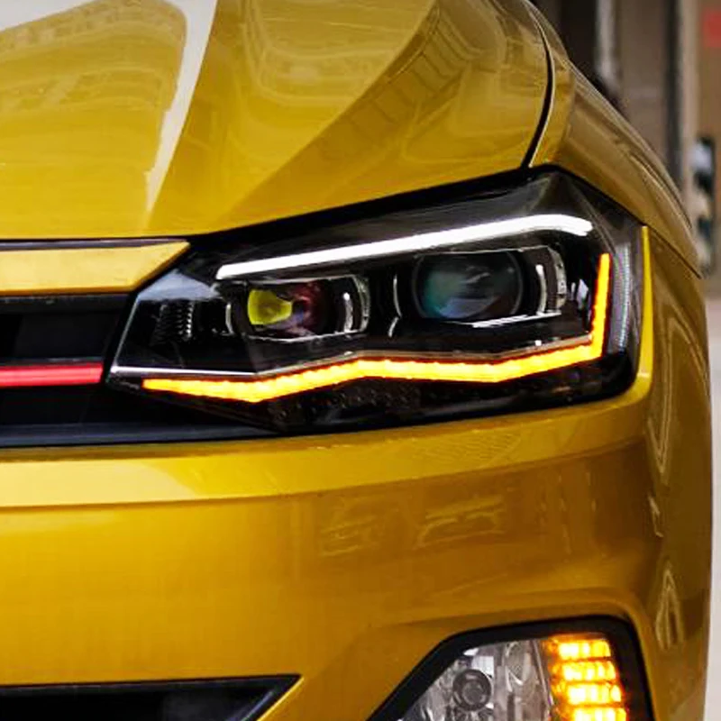 Para VOLKSWAGEN Polo Mk5 Vento Cross Polo lámpara de cabeza LED 2019-2020 LD