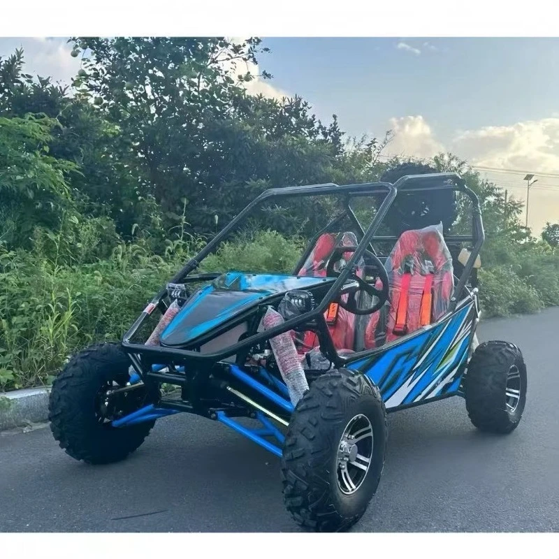 Four-wheel sports version kart all-terrain mountain off-road two-seat fuel field motorcycle off-road