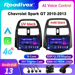 roadivox Android Car Radio for Chevrolet Spark GT 2010-2013 GPS Navigation Multimedia Video Player Tape Recorder Stereo Screen