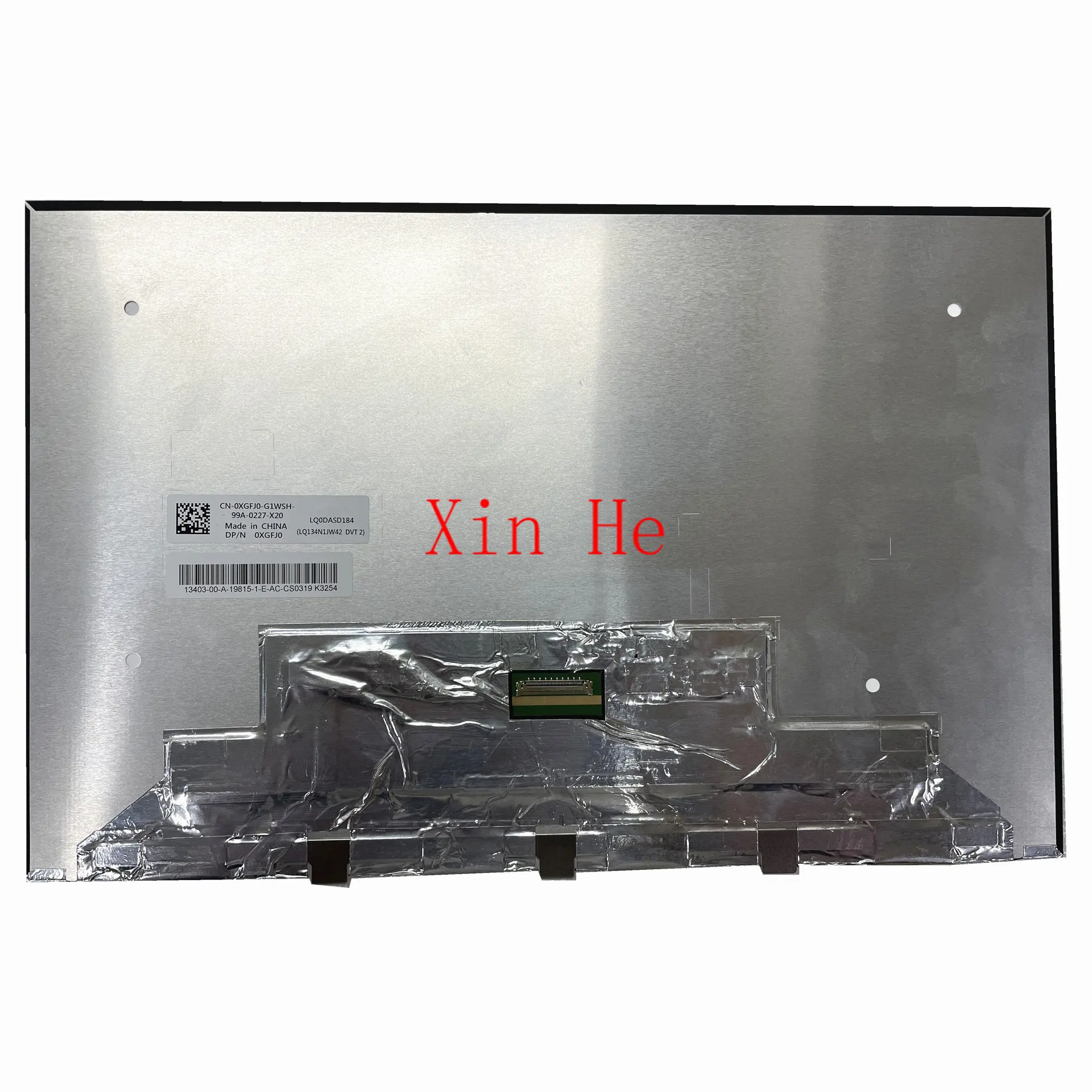 

LQ0DASD184 LQ134N1JW42 DVT2 13.4'' Laptop LCD Screen Panel Display DP/N: 0XGF0J Non-touch