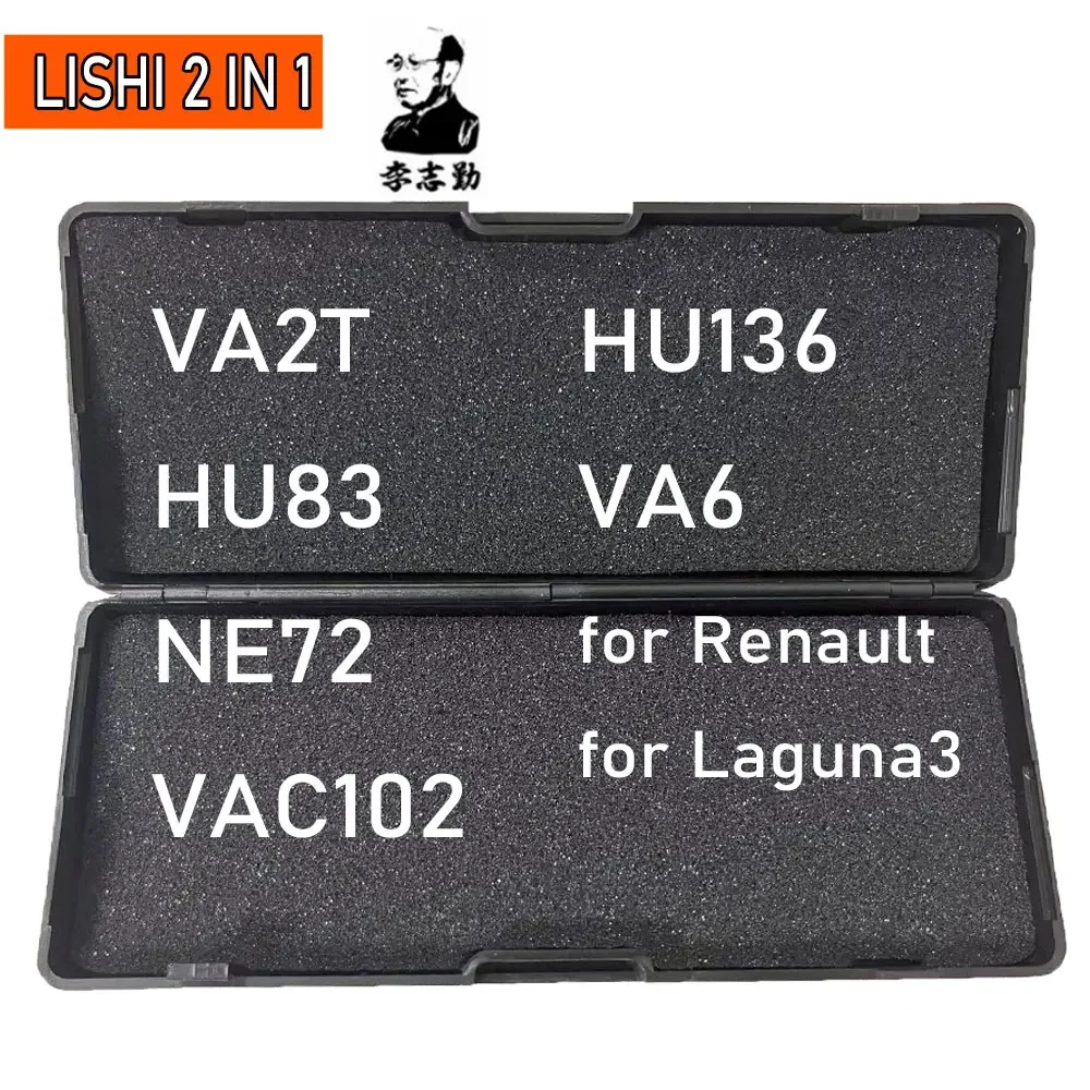 

Newest LiShi 2 in 1 VA2T VA2 HU83 NE72 VAC102 HU136 VA6 for Renault V.2 Laguna3 Locksmith Tools for Renault,Citroen Peugeot