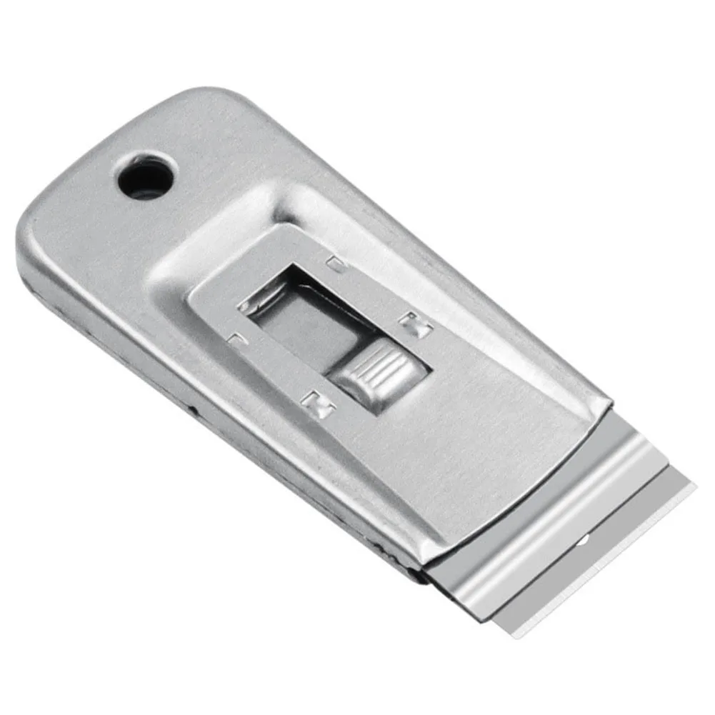 1pc Multifunctional Stainless Steel Scraper Removal Tool Cleaning Tool Glue Sticker Removal Scraper Film Floor Glass Clean