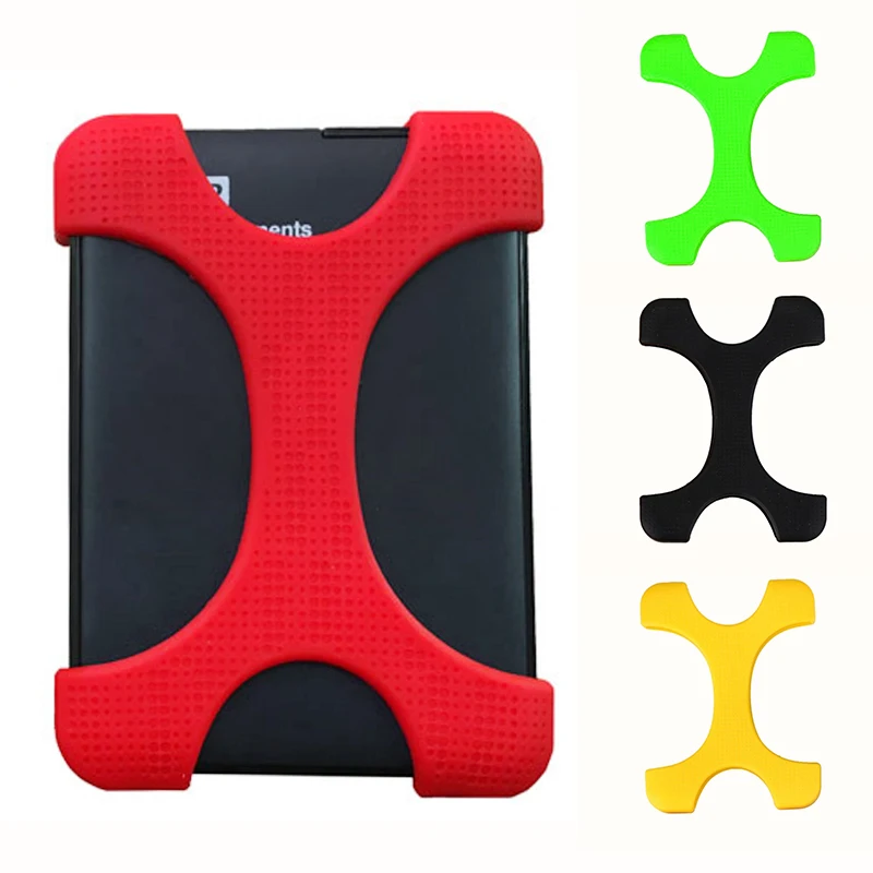 1~5PCS Hard Drive Disk Silicone Cover 2.5