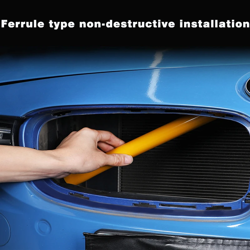 ل BMW F30 F31 F32 F36 F44 F45 F46 F20 F22 F25 F26 G20 G30 X3 G01 M الرياضة سيارة الجبهة مصبغة الإطار قطاع الكسوة دائم الملحقات