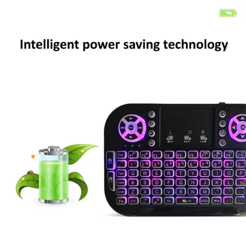 Mini Keyboard And Mouse Wireless Backlit Keyboard Spanish Tablet Keyboard Mouse For Notebook Phone Ipad Phone Laptop TV Box