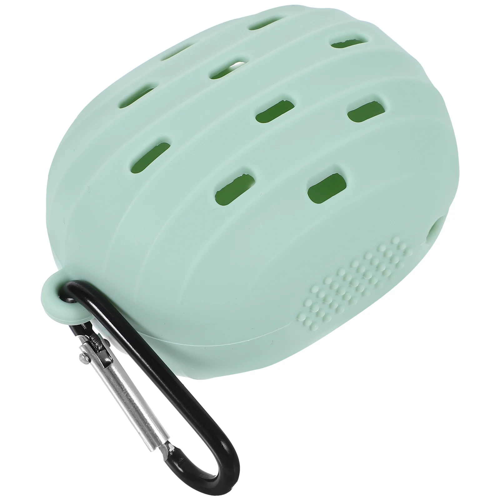 صندوق تخزين إسفنجة المكياج، مادة السيليكون المقاومة للتشوه، شكل عصري، لمسة نهائية ناعمة، بدون نتوءات، مثالية للسفر