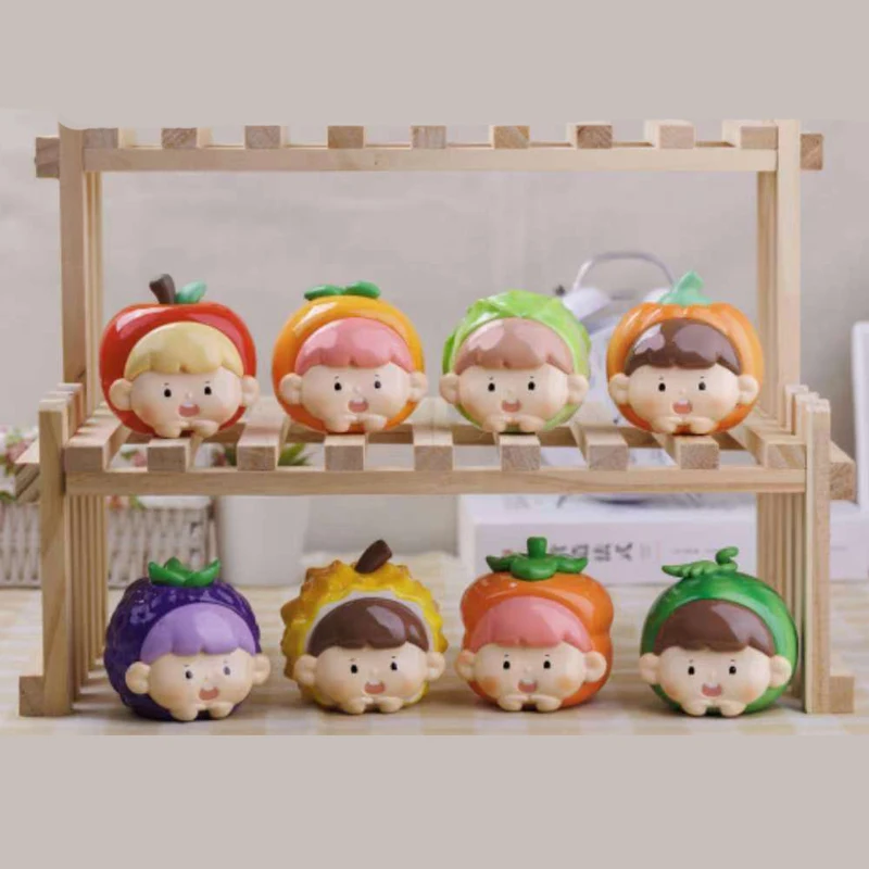 Fruit Vegetable Series Blind Box Toys Surprise Mystery Box Kawaii Action Figure Guess Bag Caja Misteriosa Decoration Model Gifts