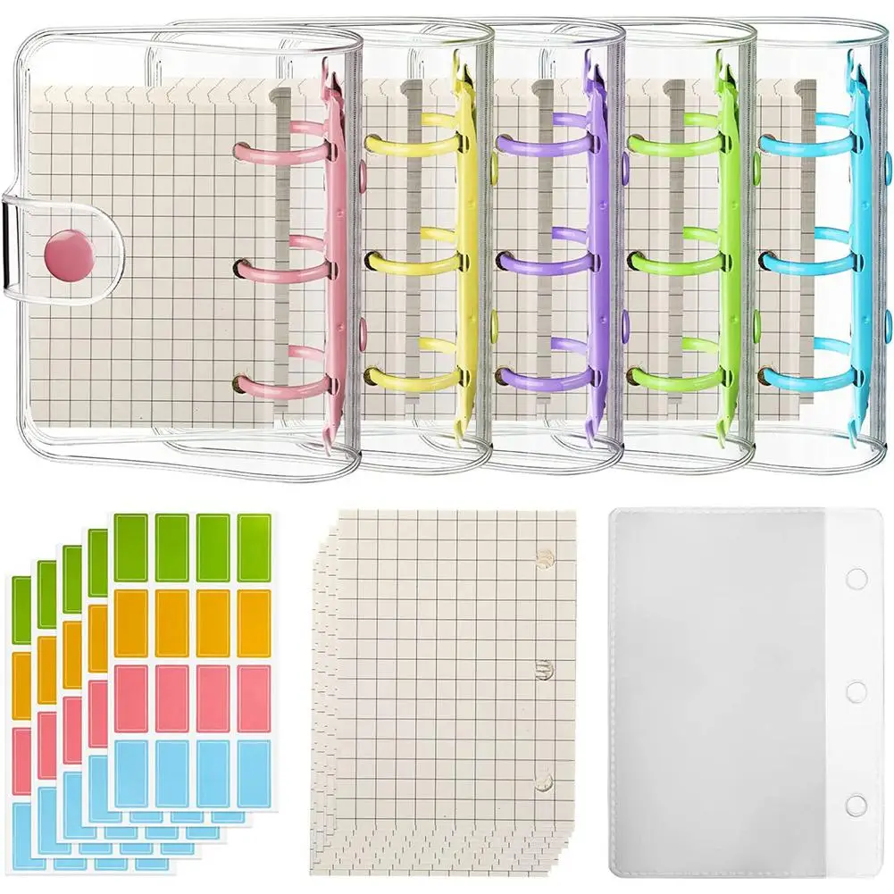 Мини-папка на 3 кольца с внутренней бумагой