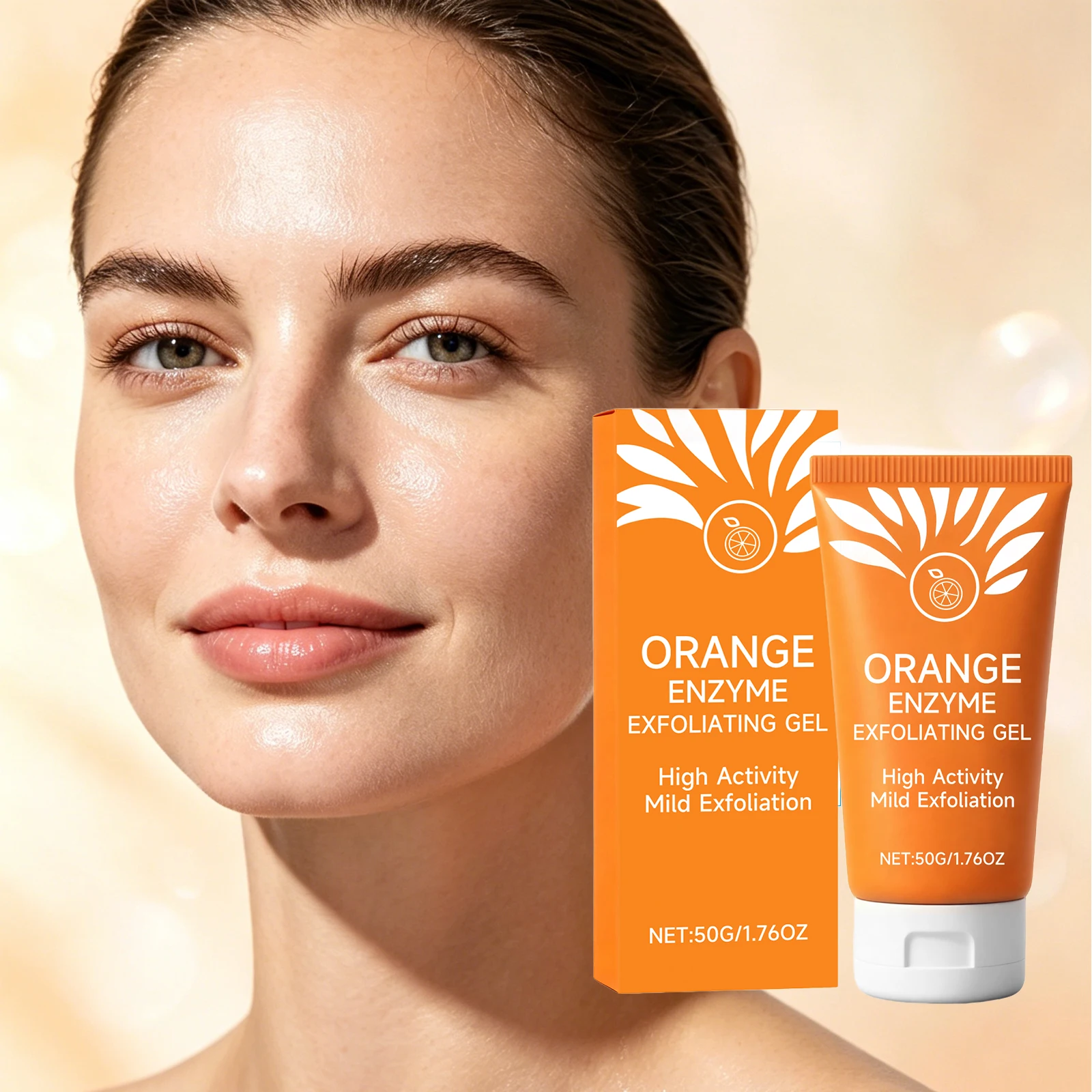 Orange Exfoliating Gel Removes - đánh giá và giá Skincare Whitening