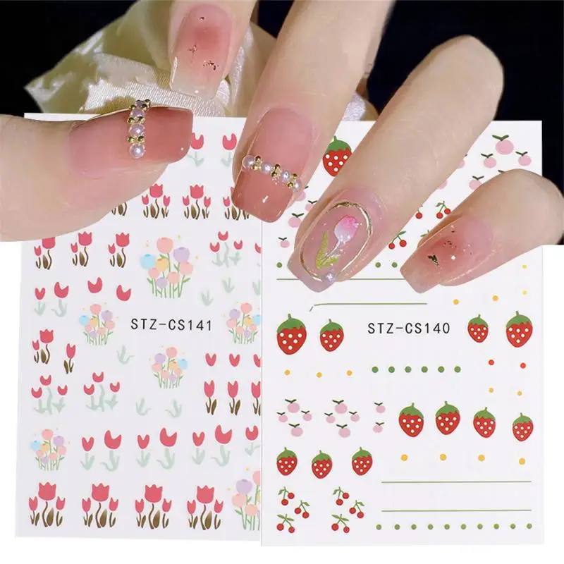 Autohesion Art Decorative Nail Great Gift Ideas Nail Design Easy To Use Easy To Operate Sticker Decoration Finger Nails Art