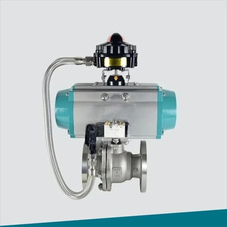 Pneumatic explosion-proof ball valve full diameter zero leakage pneumatic valve