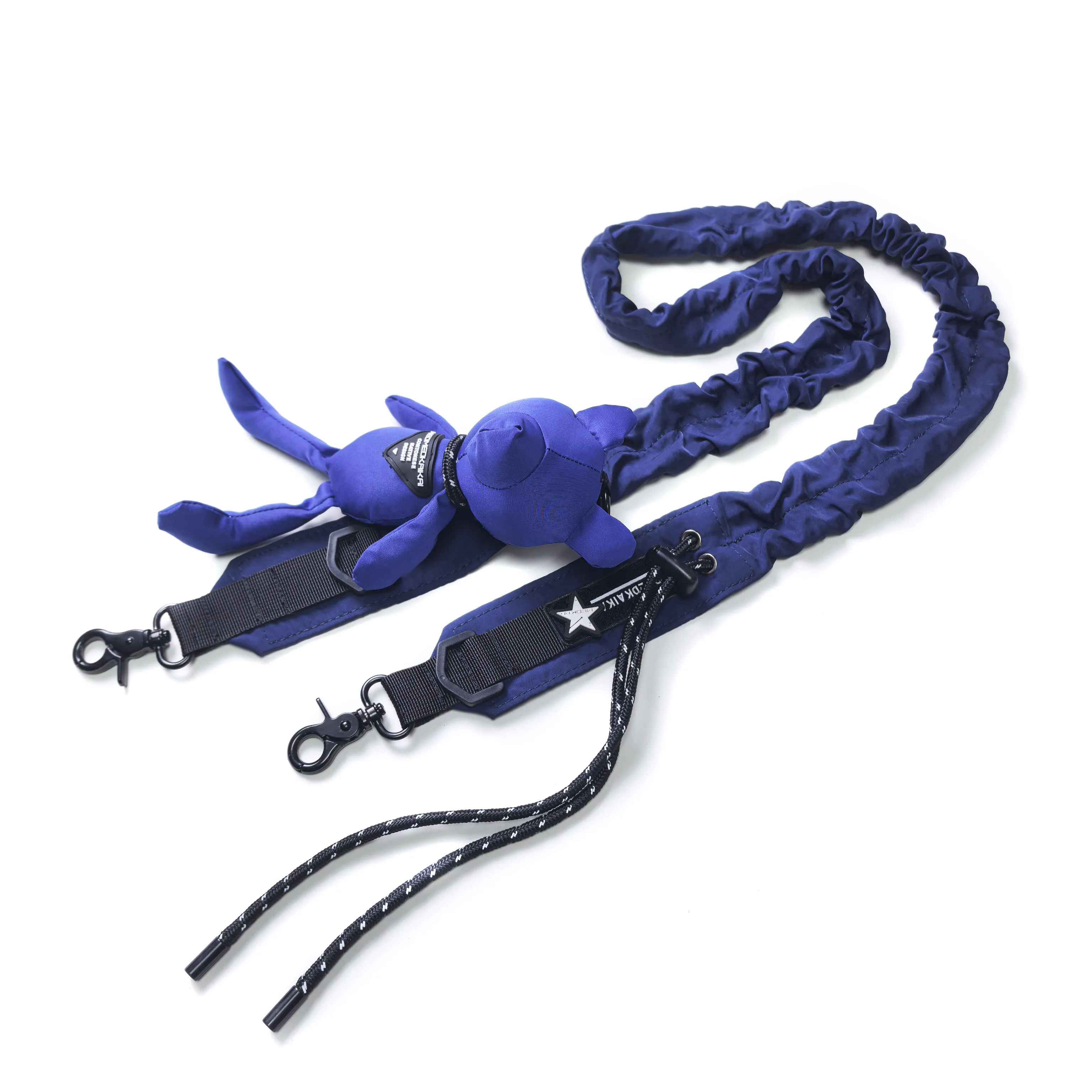 Multifunctional Tactical Adjustable Ruched Replacement Bag Strap Detachable Shoulder Strap Mobile Phone Crossbody Lanyard