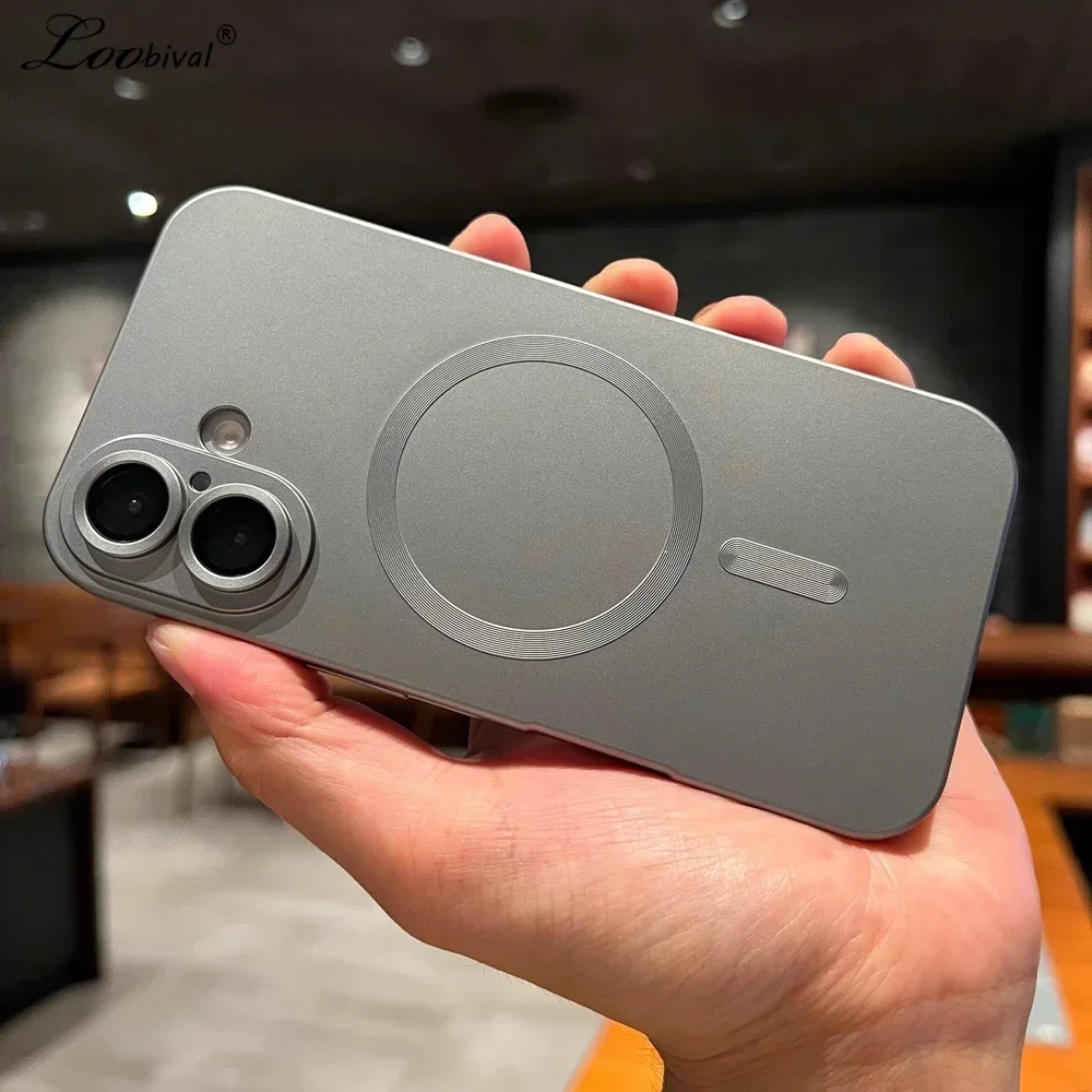 

Матовый мягкий силиконовый чехол Magsafe для iPhone 16, 15, 14, 13 Pro Max Plus 12, 11 X Xr Xs, магнитный однотонный противоударный чехол из ТПУ
