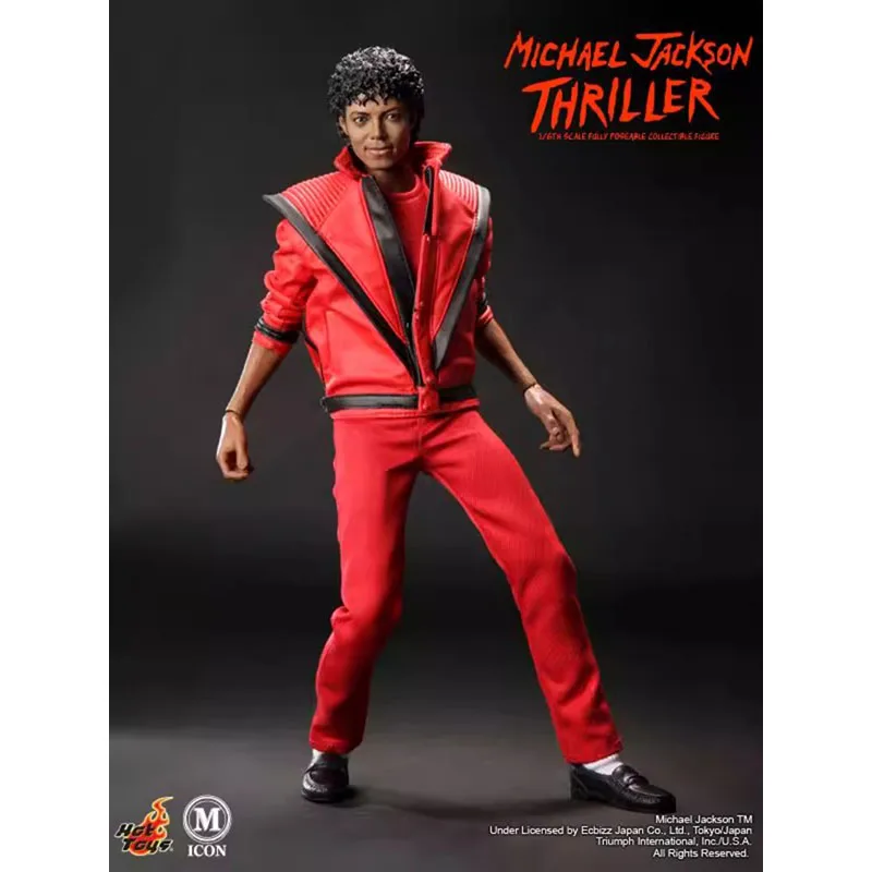 In Stock Original HT HotToys MIS09 Michael Jackson MJ THRILLER VERSION 1/6 Movie Character Model Art Collection Toy Gift