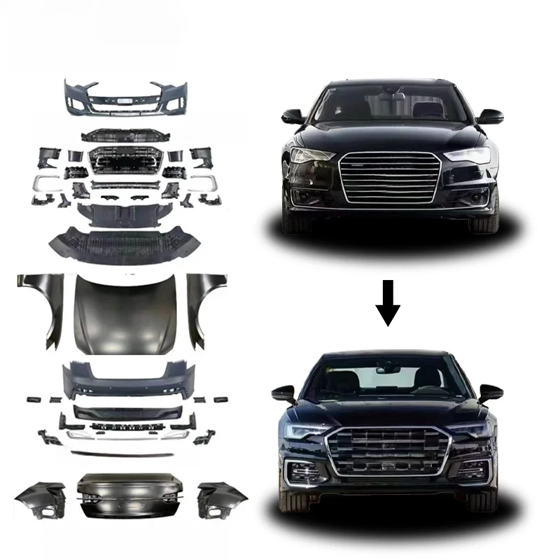 Premium Car Accsori Factory Auto Bodykit A - C Upgr To C Body Kit Conversion Bumper Front High Quality 2