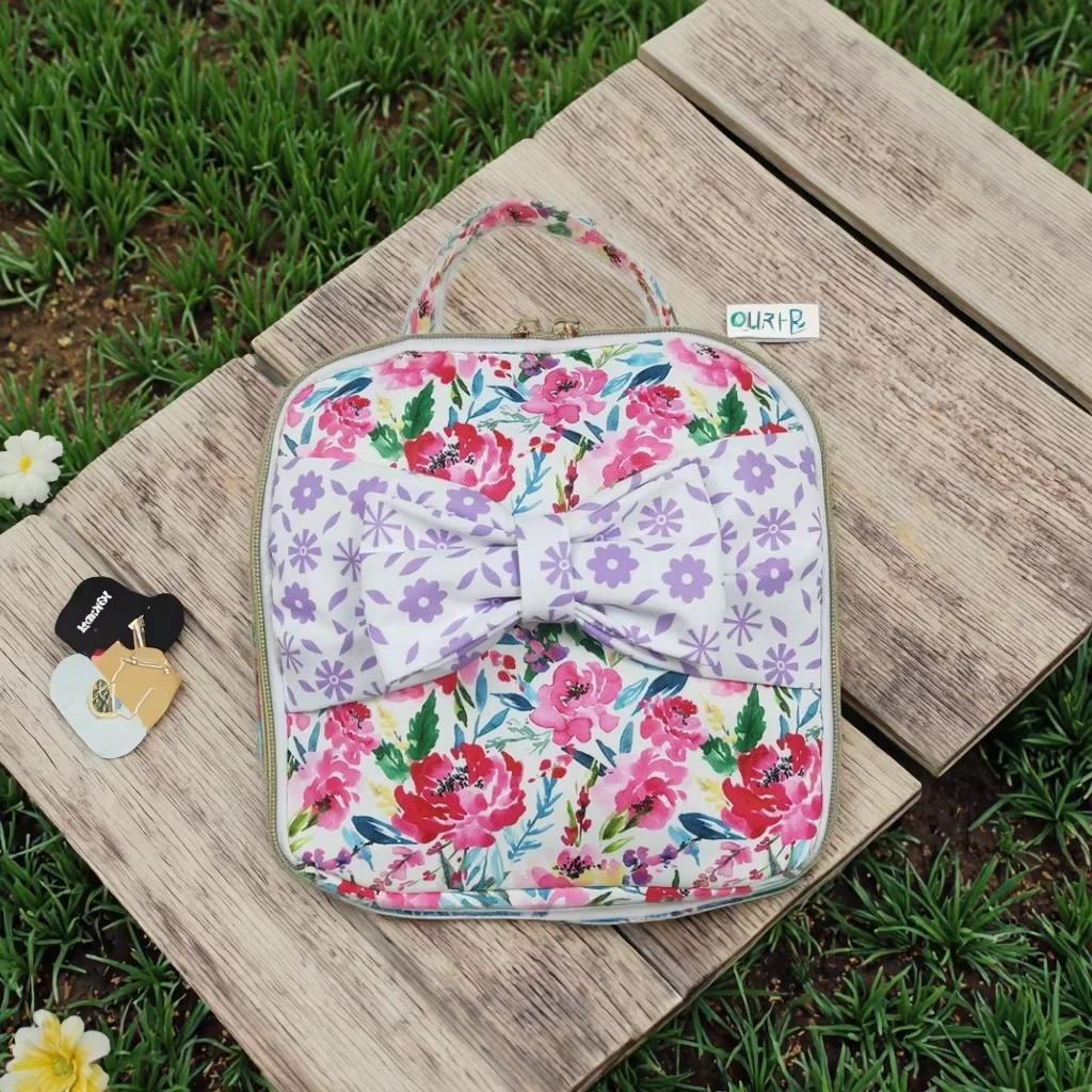 

Wholesale Kids Baby Boy Flower Lunch Box Travel Daypack Todder Outdoor Portable Children Back To School Floral Bag