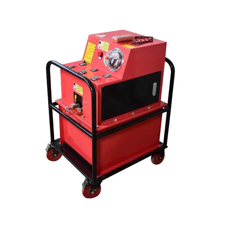 Full-Automatic Tunnel Steel Connection Cold Extruder 32/40 Air-Cooled One-Time Pressure Three-Channel Cold Extruder