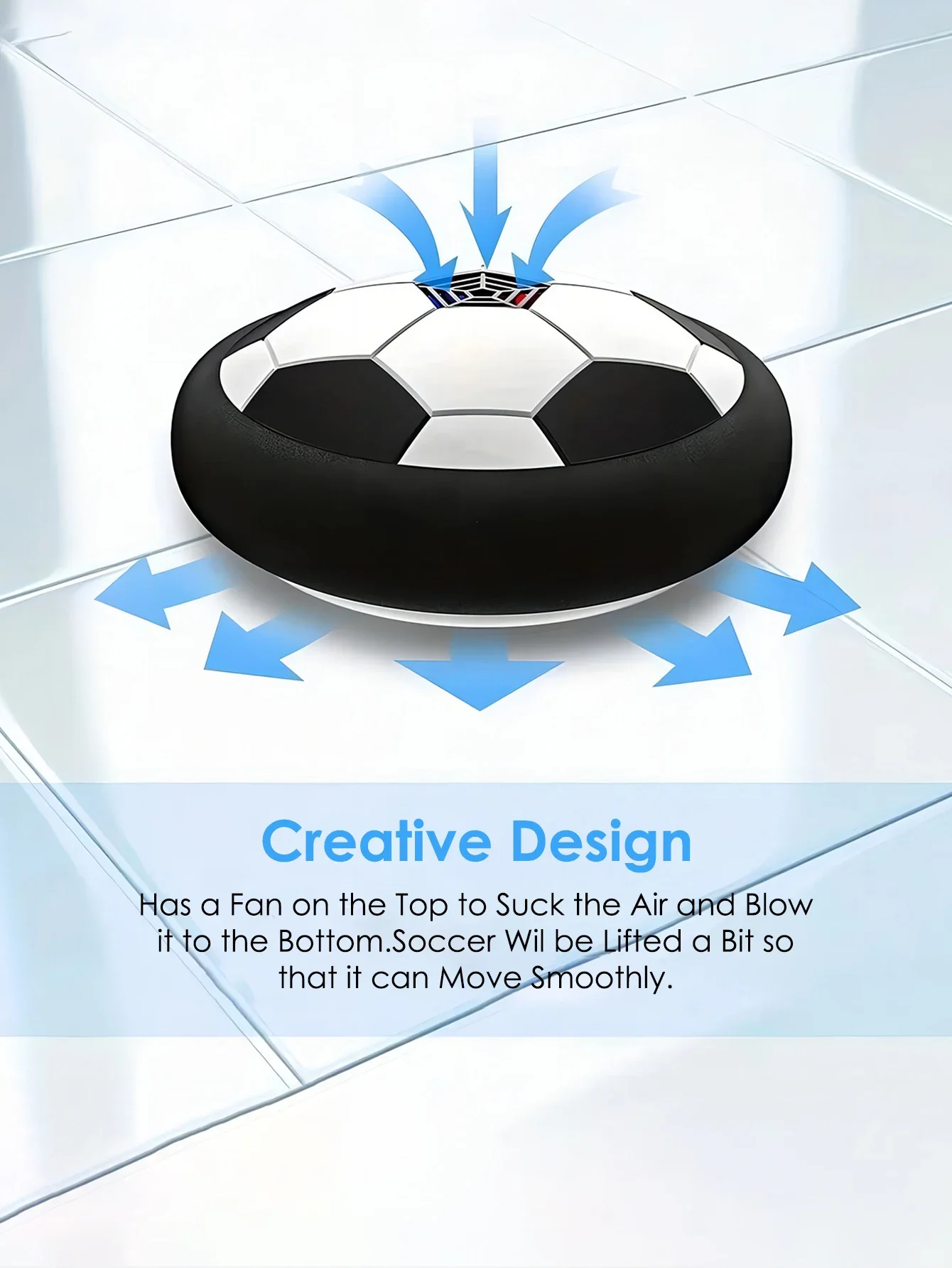 1 stks Drijvende Voetbal Kinderen Interactieve Voetbal Elektrische Indoor Ouder-kind Interactief Sport Speelgoed Creatief Sport Speelgoed