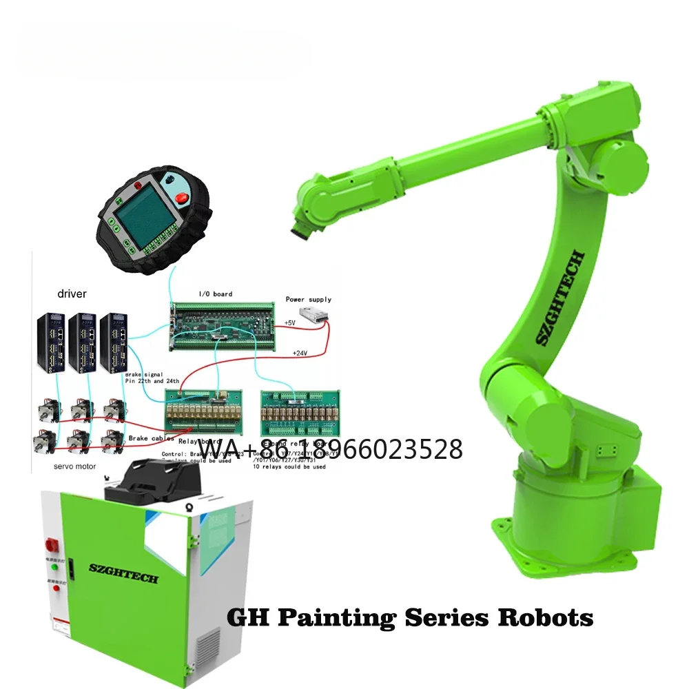 Automatic Painting Robot 6 Axis Robot Arm