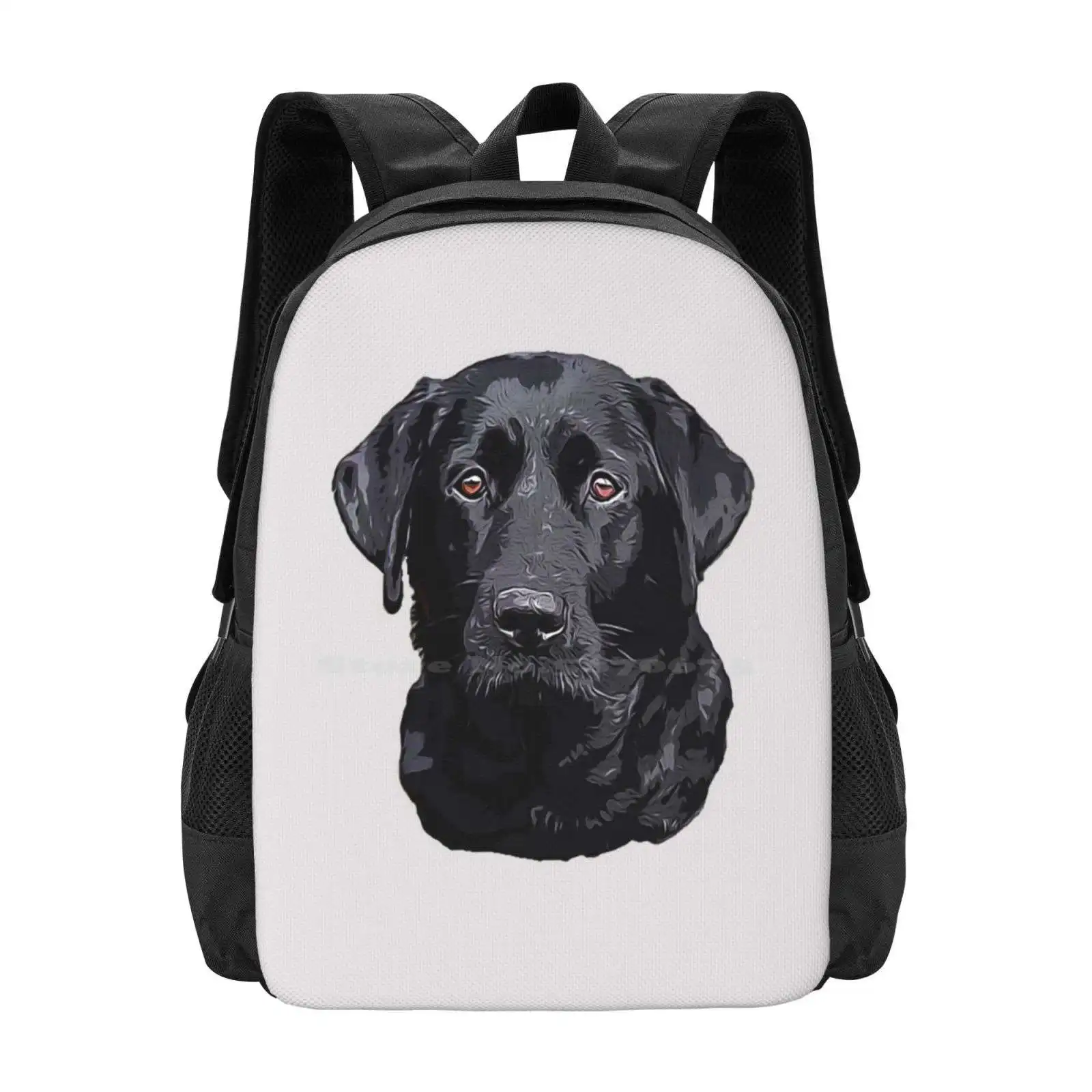 Labrador Retriever Black Dog Hot Sale Backpack Fashion Bags Labrador Retrievers Labrador Retriever Puppy Cute Labrador